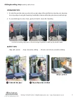 Предварительный просмотр 7 страницы Dock Doctors SLIDING BOARDING STEP Assembly Instructions Manual