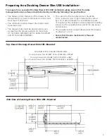 Preview for 2 page of Docking Drawer 0290-00046(W) Manual