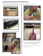 Preview for 3 page of Docking Drawer 0290-00046(W) Manual