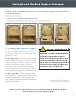 Preview for 3 page of Docking Drawer Docking Drawer Series Electrical Planning Manual