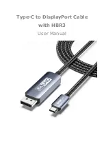 Preview for 1 page of DOCKTECK Type-C to DisplayPort Cable with HBR3 User Manual