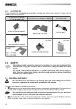 Предварительный просмотр 12 страницы Docma SF100 User And Maintenance Manual