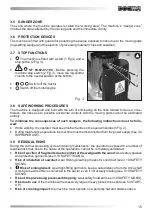 Предварительный просмотр 15 страницы Docma SF100 User And Maintenance Manual