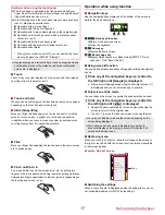 Предварительный просмотр 19 страницы Docomo Aquos compact SH-02H Instruction Manual