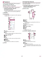 Предварительный просмотр 42 страницы Docomo Aquos compact SH-02H Instruction Manual