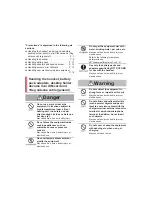 Preview for 3 page of Docomo AQUOSSH-05E Instruction Manual