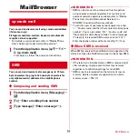 Preview for 93 page of Docomo Arrows X F-10D Instruction Manual