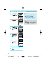 Предварительный просмотр 80 страницы Docomo Digital Mova SO503iS HYPER Manual