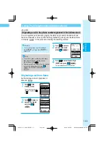 Preview for 113 page of Docomo Digital Mova SO503iS HYPER Manual