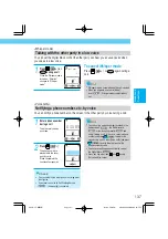 Preview for 147 page of Docomo Digital Mova SO503iS HYPER Manual