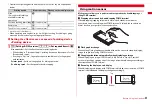 Предварительный просмотр 47 страницы Docomo F-01A Instruction Manual