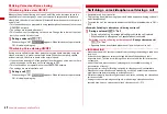 Предварительный просмотр 62 страницы Docomo F-01A Instruction Manual