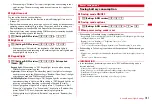 Предварительный просмотр 103 страницы Docomo F-01A Instruction Manual