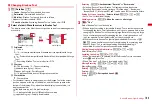 Предварительный просмотр 105 страницы Docomo F-01A Instruction Manual