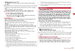 Предварительный просмотр 117 страницы Docomo F-01A Instruction Manual