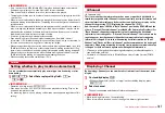 Предварительный просмотр 189 страницы Docomo F-01A Instruction Manual