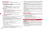 Предварительный просмотр 224 страницы Docomo F-01A Instruction Manual