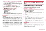 Предварительный просмотр 307 страницы Docomo F-01A Instruction Manual