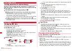 Предварительный просмотр 318 страницы Docomo F-01A Instruction Manual