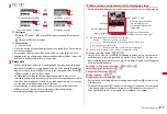 Предварительный просмотр 321 страницы Docomo F-01A Instruction Manual