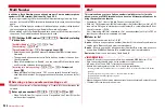 Предварительный просмотр 368 страницы Docomo F-01A Instruction Manual