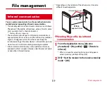 Preview for 121 page of Docomo F-02E Arrows X Instruction Manual