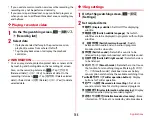 Preview for 146 page of Docomo F-02E Arrows X Instruction Manual