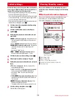 Предварительный просмотр 21 страницы Docomo F-02J Quick Instruction Manual