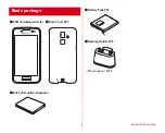 Предварительный просмотр 3 страницы Docomo F-04F User Manual