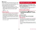 Предварительный просмотр 150 страницы Docomo F-04F User Manual