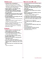 Preview for 11 page of Docomo F-04J Quick Instruction Manual