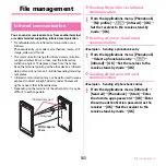 Предварительный просмотр 105 страницы Docomo F-08d Instruction Manual