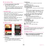 Предварительный просмотр 126 страницы Docomo F-08d Instruction Manual