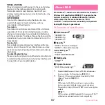 Предварительный просмотр 159 страницы Docomo F-08d Instruction Manual