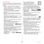 Предварительный просмотр 161 страницы Docomo F-08d Instruction Manual