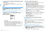 Предварительный просмотр 70 страницы Docomo F960I Instruction Manual