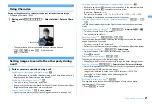 Предварительный просмотр 71 страницы Docomo F960I Instruction Manual