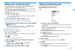 Предварительный просмотр 79 страницы Docomo F960I Instruction Manual