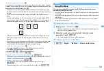 Предварительный просмотр 163 страницы Docomo F960I Instruction Manual