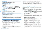 Предварительный просмотр 168 страницы Docomo F960I Instruction Manual