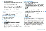 Предварительный просмотр 169 страницы Docomo F960I Instruction Manual