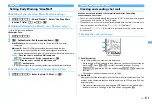 Предварительный просмотр 217 страницы Docomo F960I Instruction Manual