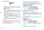 Предварительный просмотр 224 страницы Docomo F960I Instruction Manual