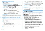Предварительный просмотр 280 страницы Docomo F960I Instruction Manual