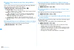 Предварительный просмотр 294 страницы Docomo F960I Instruction Manual