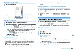 Предварительный просмотр 365 страницы Docomo F960I Instruction Manual