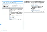 Предварительный просмотр 400 страницы Docomo F960I Instruction Manual