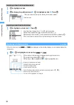 Preview for 36 page of Docomo FOMA D702iF Manuals