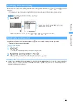 Preview for 107 page of Docomo FOMA D702iF Manuals