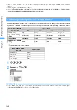 Preview for 142 page of Docomo FOMA D702iF Manuals